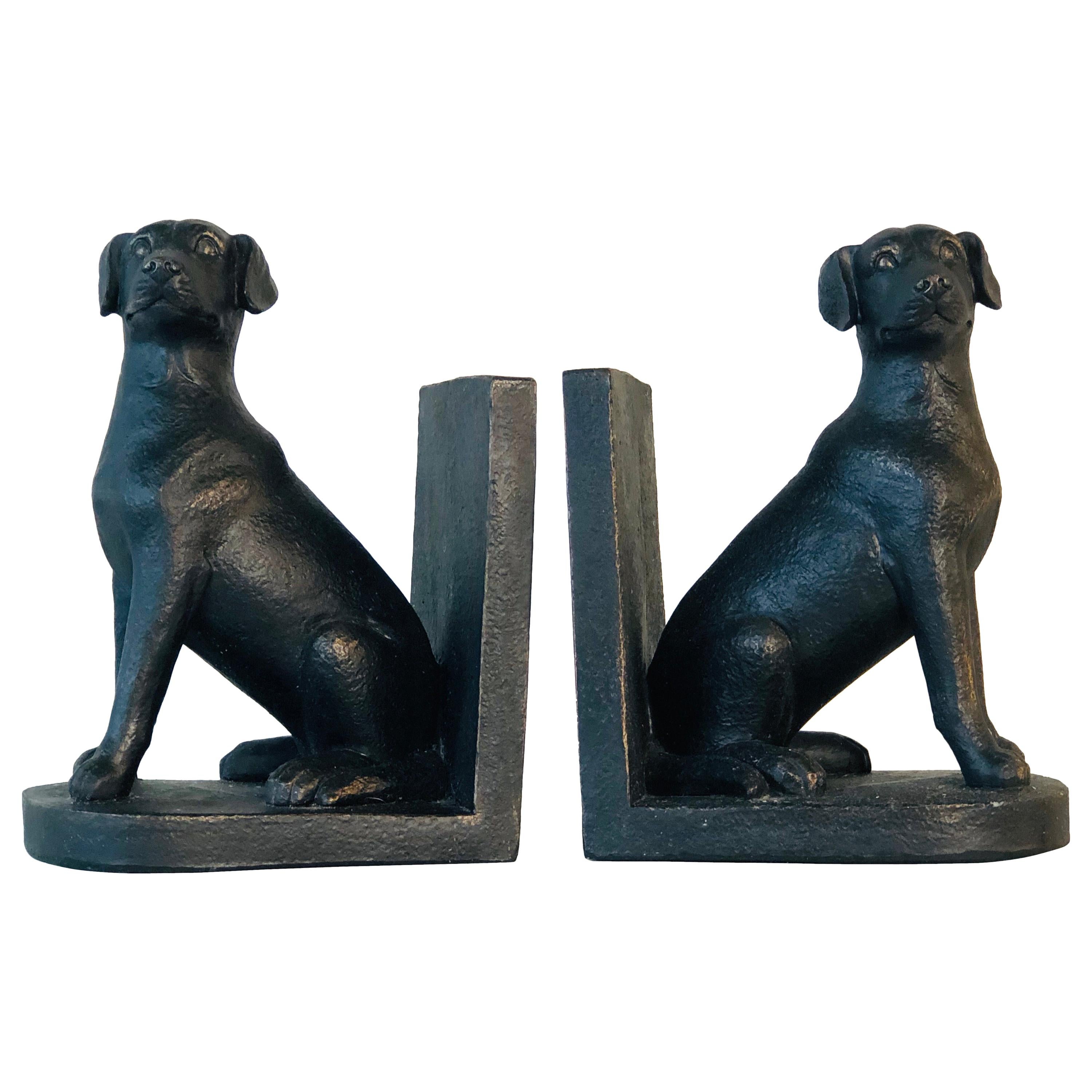 dog bookends dog bookends