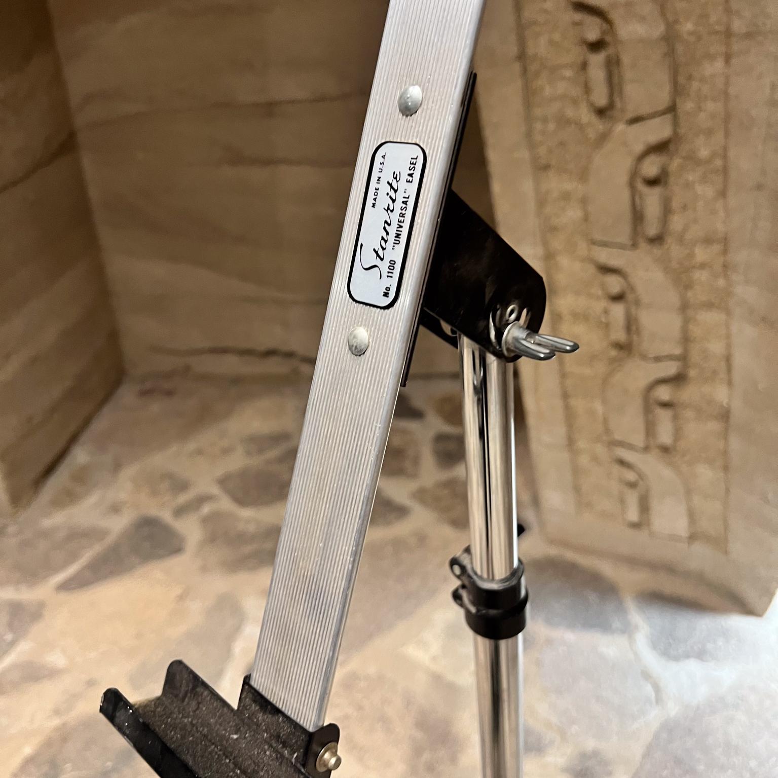 Vintage Stanrite Universal Art Easel Aluminum Tripod For Sale 3