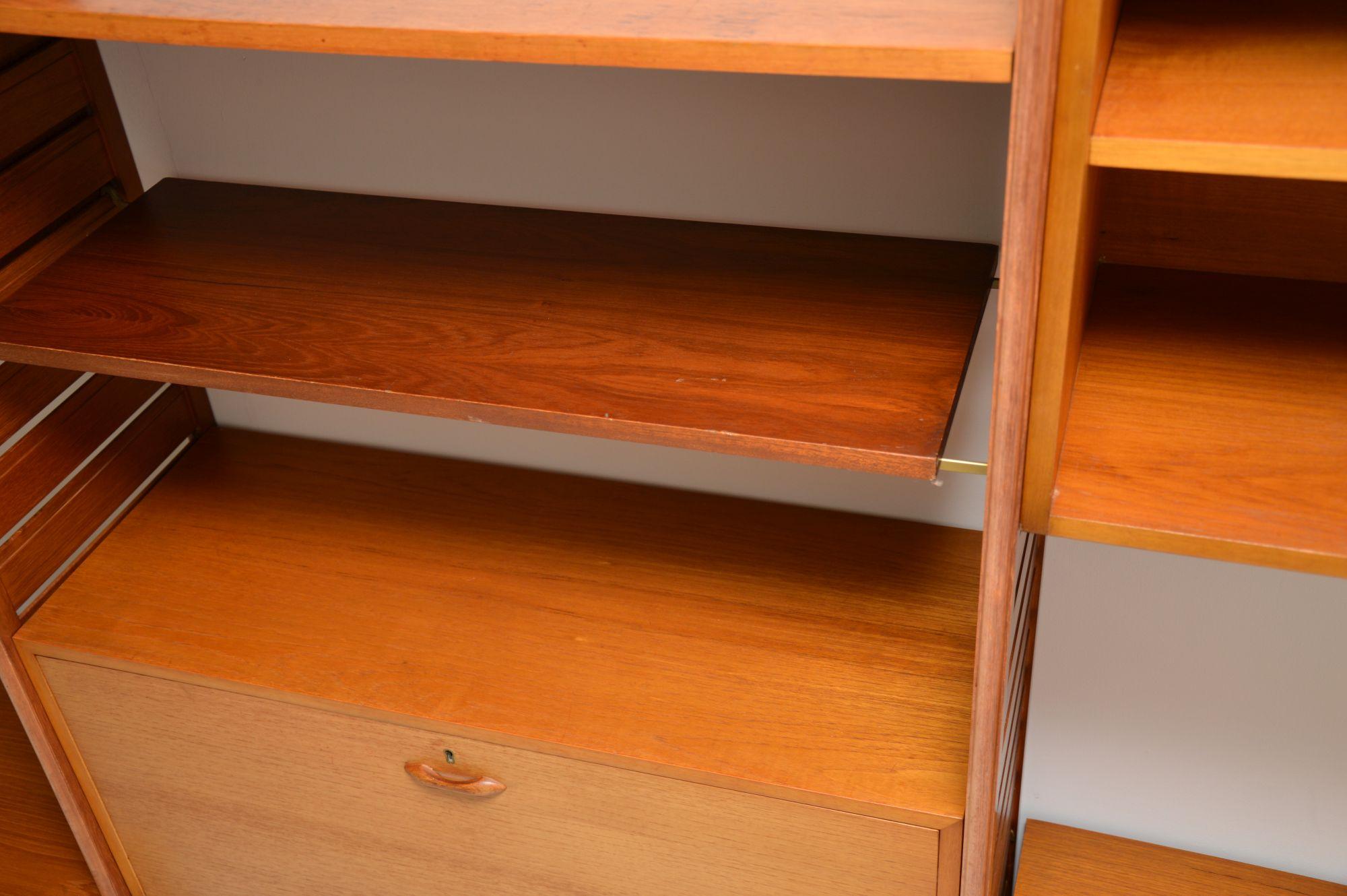 Mid-Century Modern Vintage Staples Ladderax Bookcase / Cabinet / Shelving in Teak
