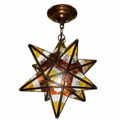 Vintage Start Shaped Light Fixture
