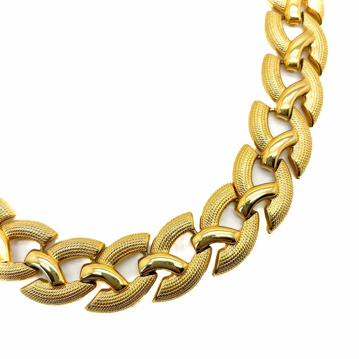 Collar de Eslabones Vintage Statement Fancy Años 80 en Bueno estado para la venta en Wilmslow, GB