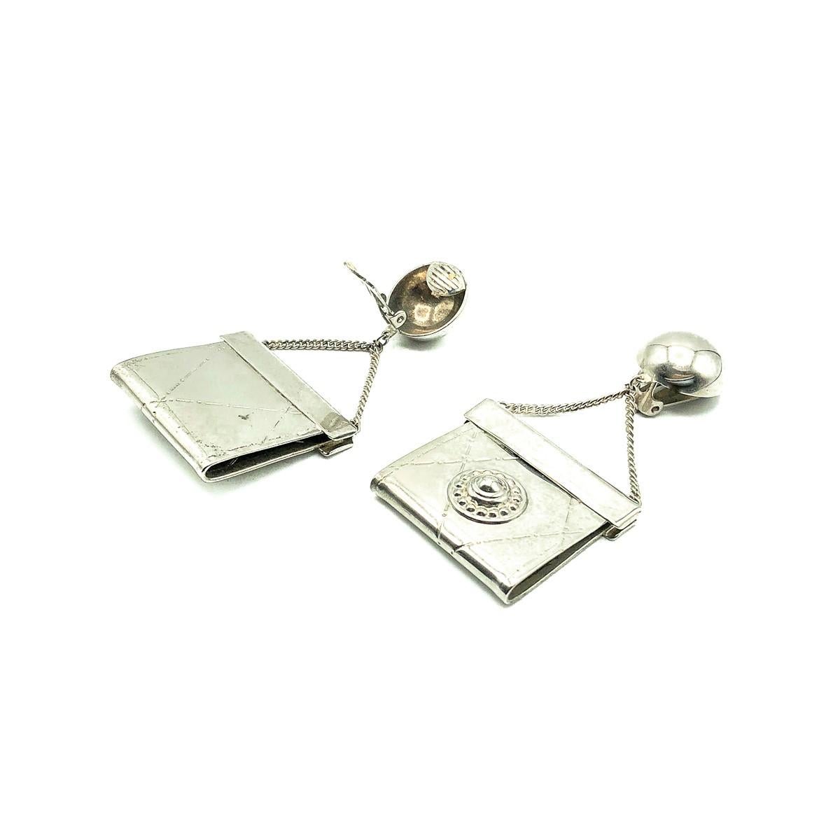 Femenino o masculino Pendientes de bolso vintage de los años 80 en venta