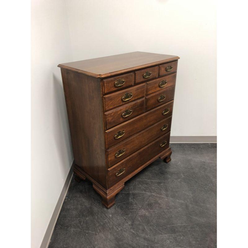 American STATTON Solid Cherry Chippendale Style Chest of Drawers