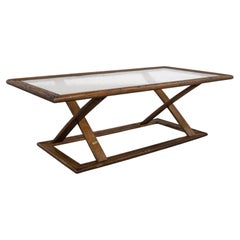 StavOak Coffee Table From Jack Daniels’ Barrel Staves by Jobie G. Redmond 1981