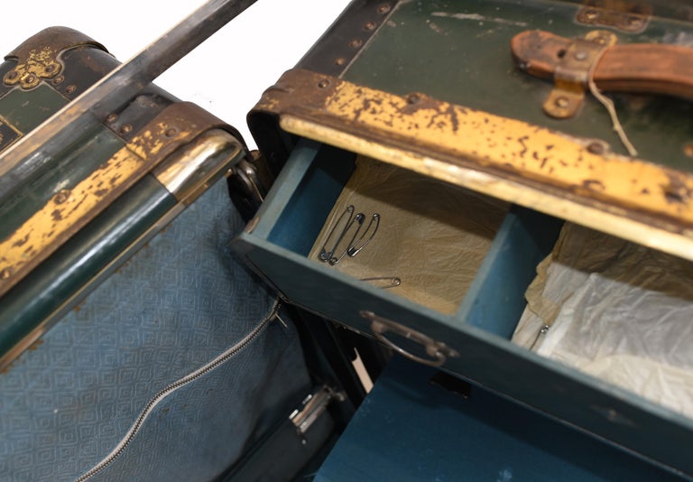 Ebene Monogram Coated Canvas Wardrobe Trunk Brass Hardware, 1930s, New  York Handbags & Accessories September 2022, 2022