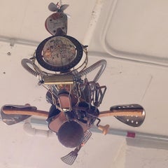 Vintage Steampunk Kinetic Fantasy Flying Machine