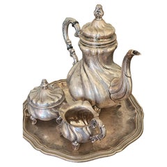 Vintage Stearling Silver German Coffe Set