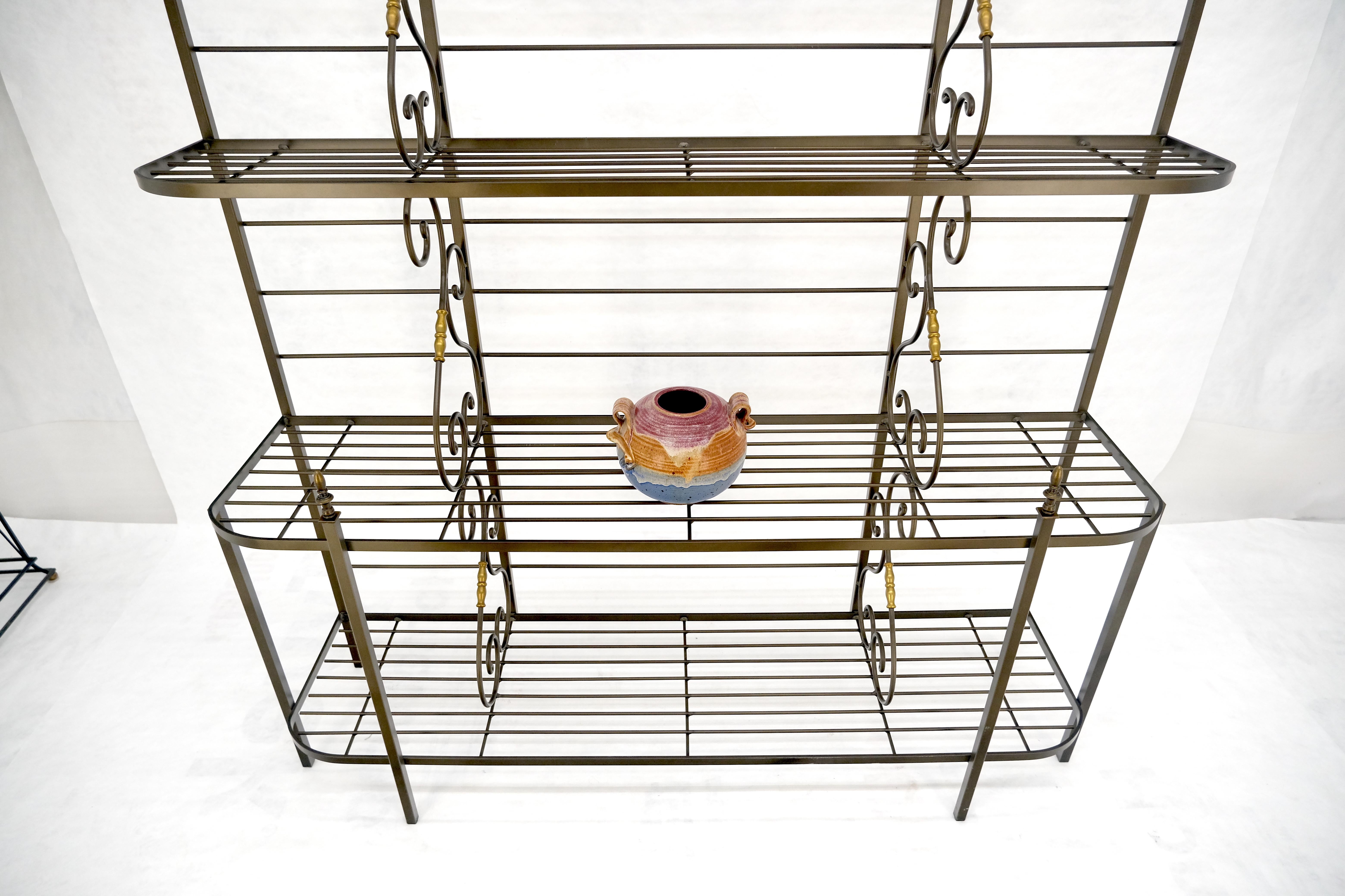 Vintage Stahl & Messing Bäckerregal MINT im Angebot 8