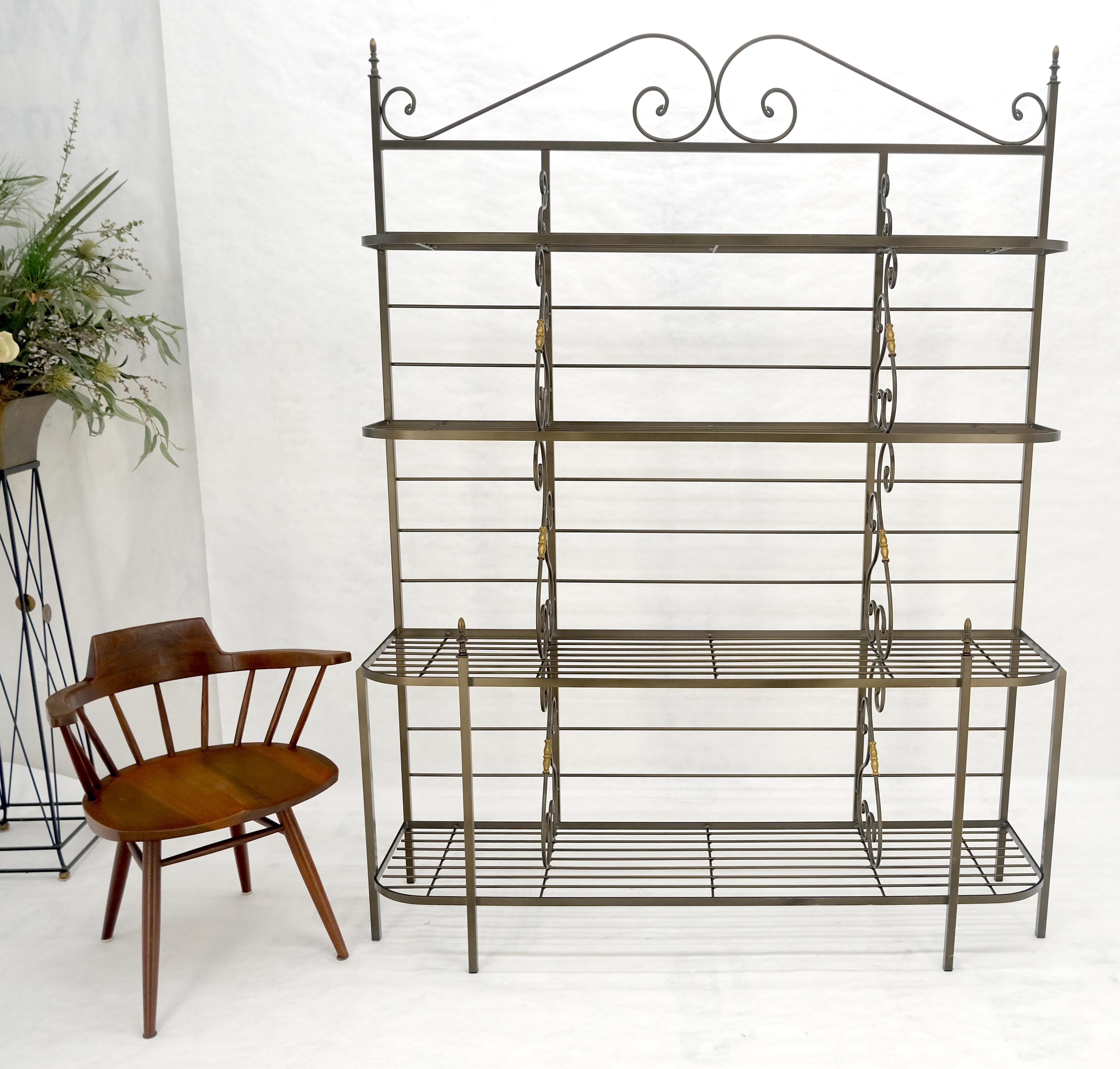 Vintage Stahl & Messing Bäckerregal MINT im Angebot 9