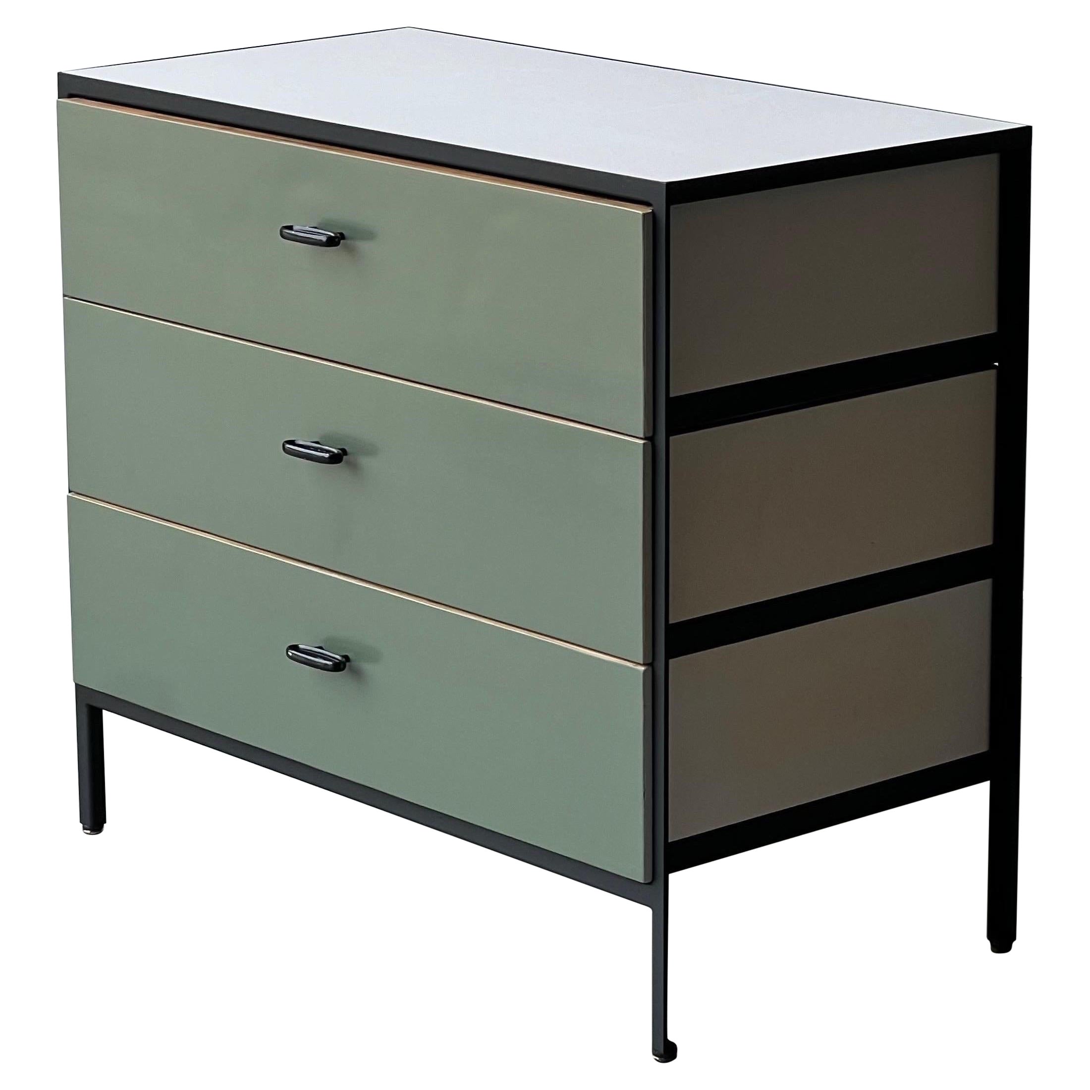 Vintage Steel Frame Dresser by George Nelson for Herman Miller