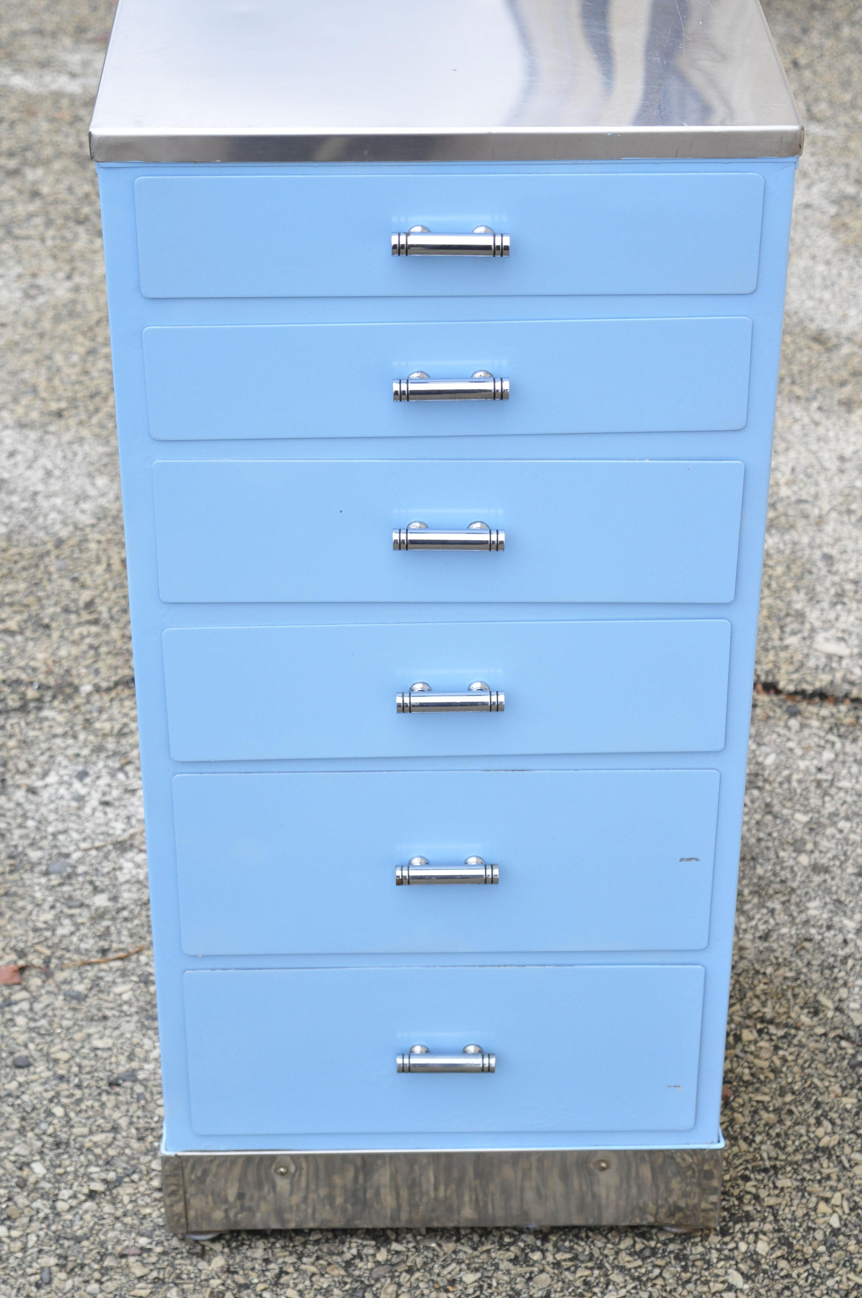 vintage dental cabinet