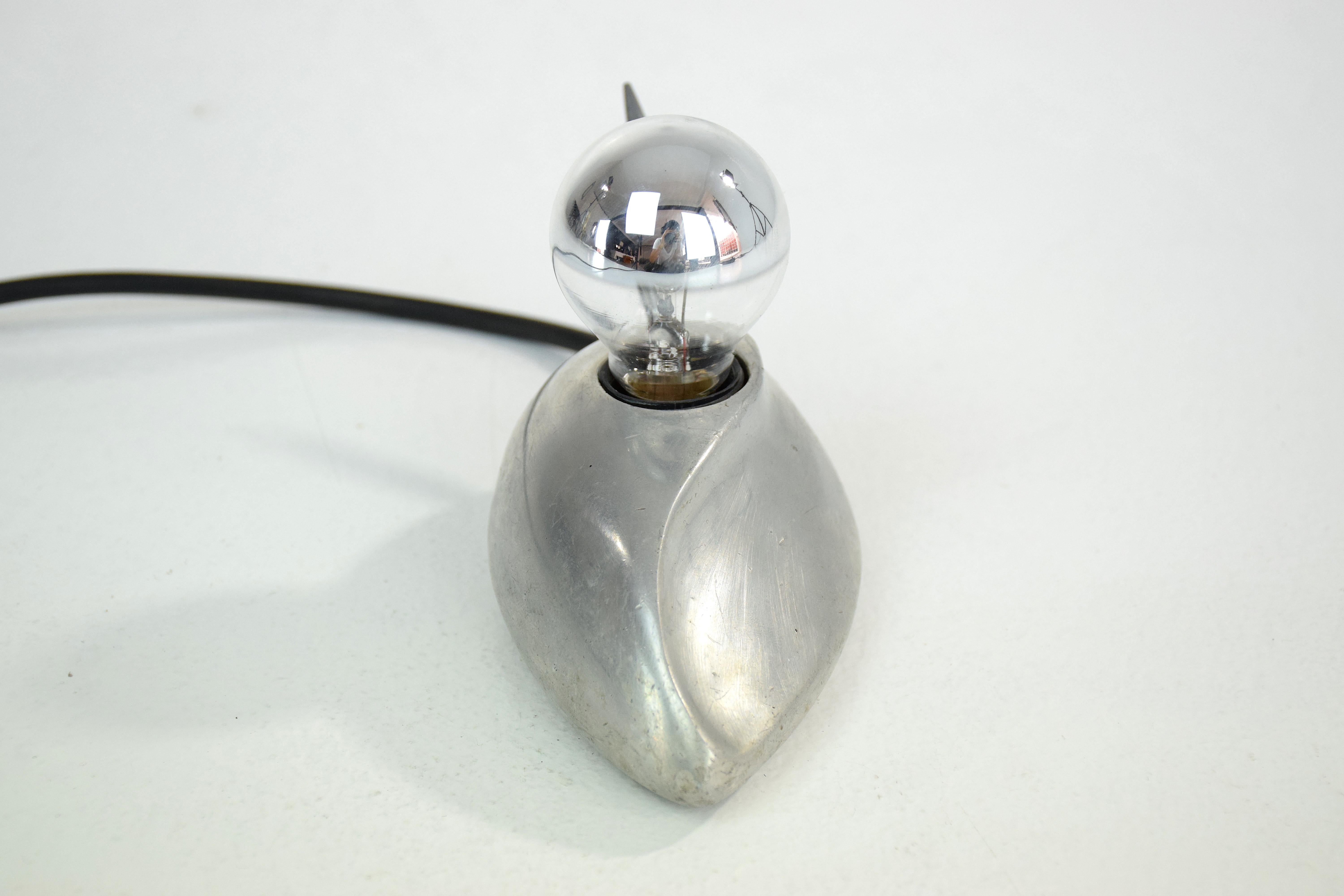 Vintage Steel Mouse Lamp, 1960s-1970s 1