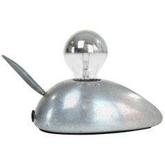 Vintage Steel Mouse Lamp, 1960s-1970s