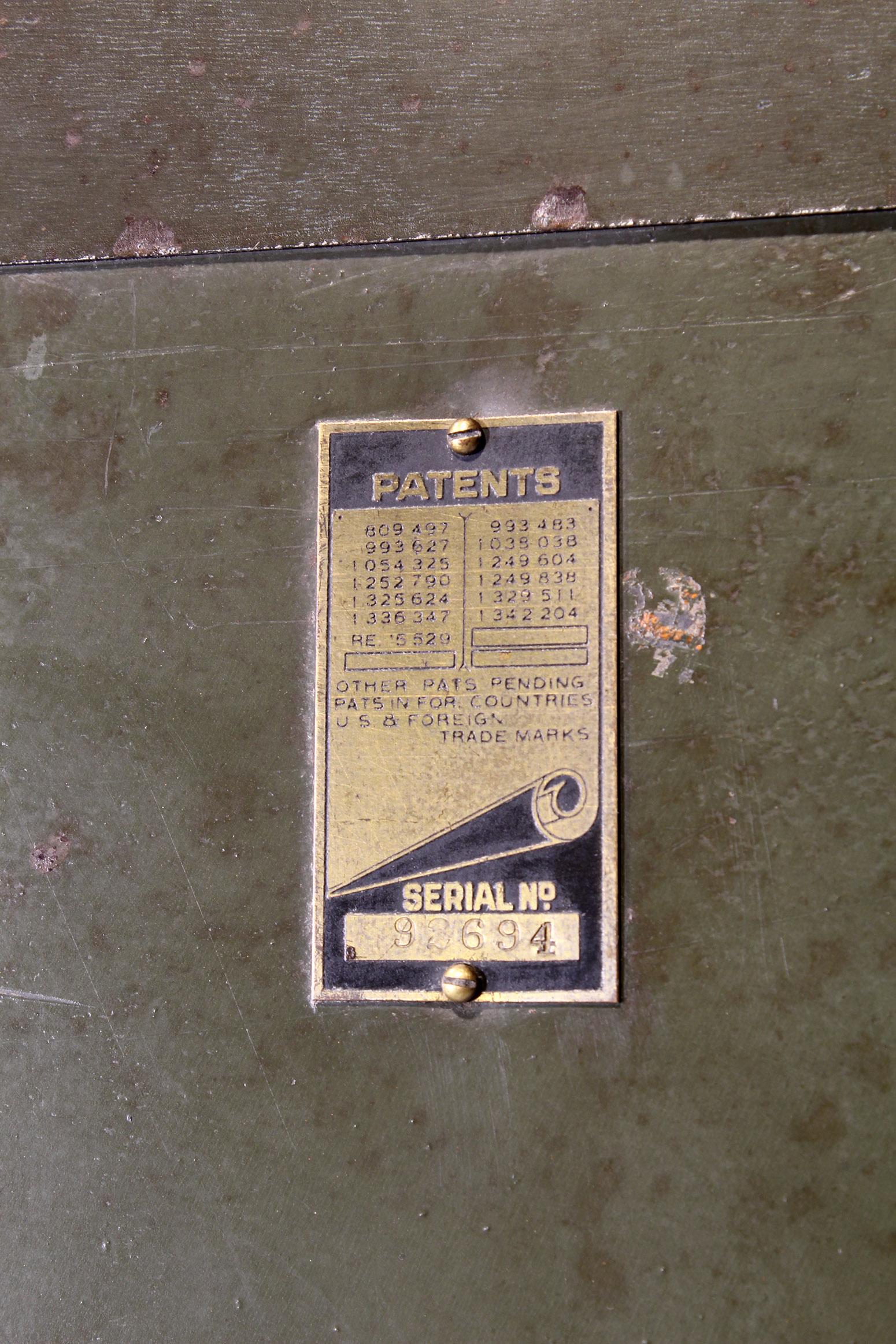 Vintage Steel Safe-Cabinet Co. Safe 8