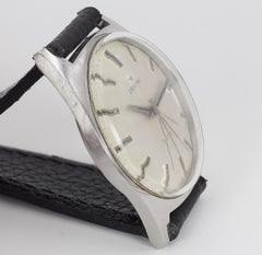 Vintage Steel Zenith Sporto Wristwatch, 1960s