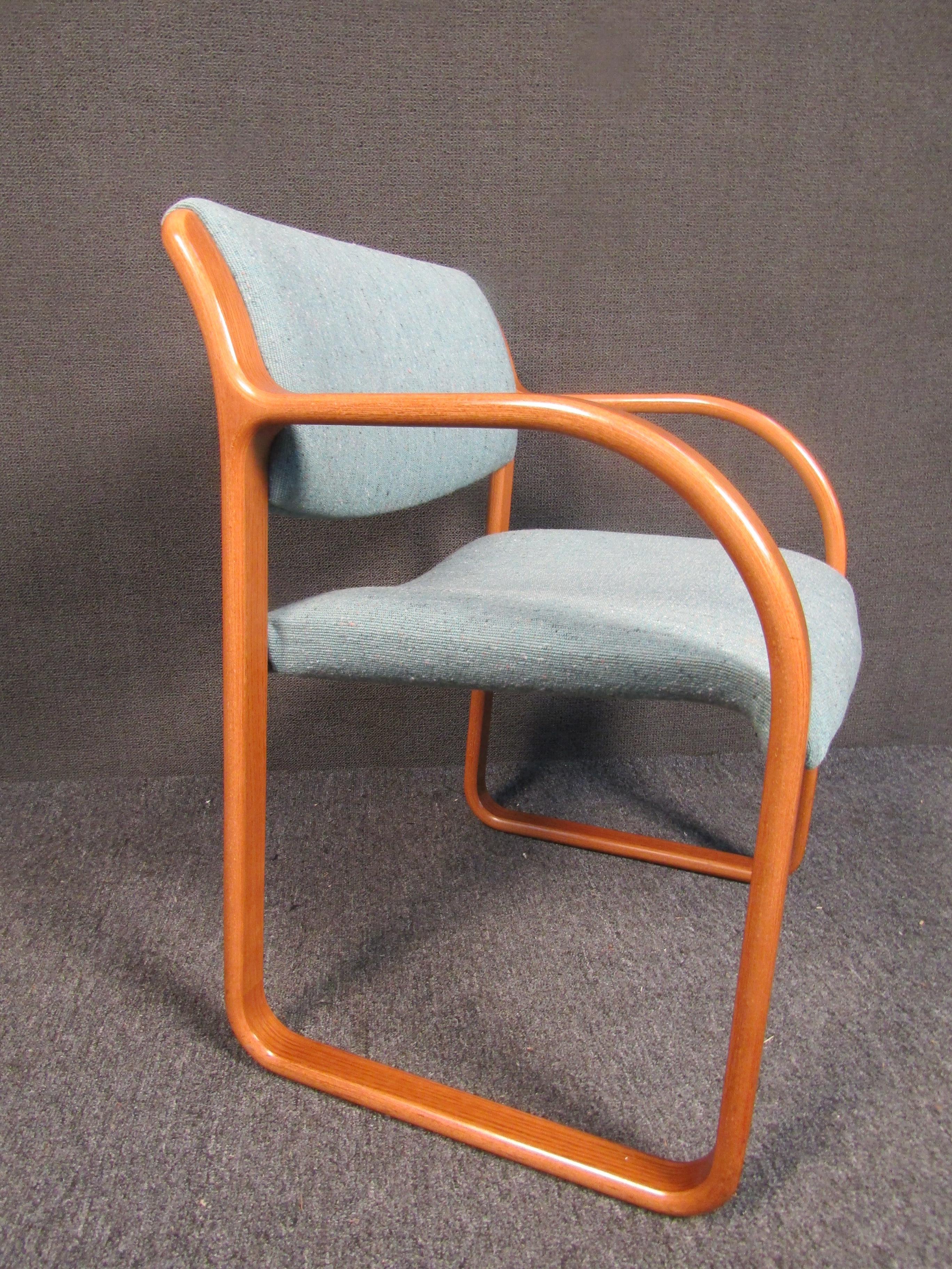 Vintage Steelcase Bentwood Office Chairs For Sale 1
