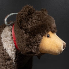Vintage Steiff Mohair Riding Bear Toy-Germany