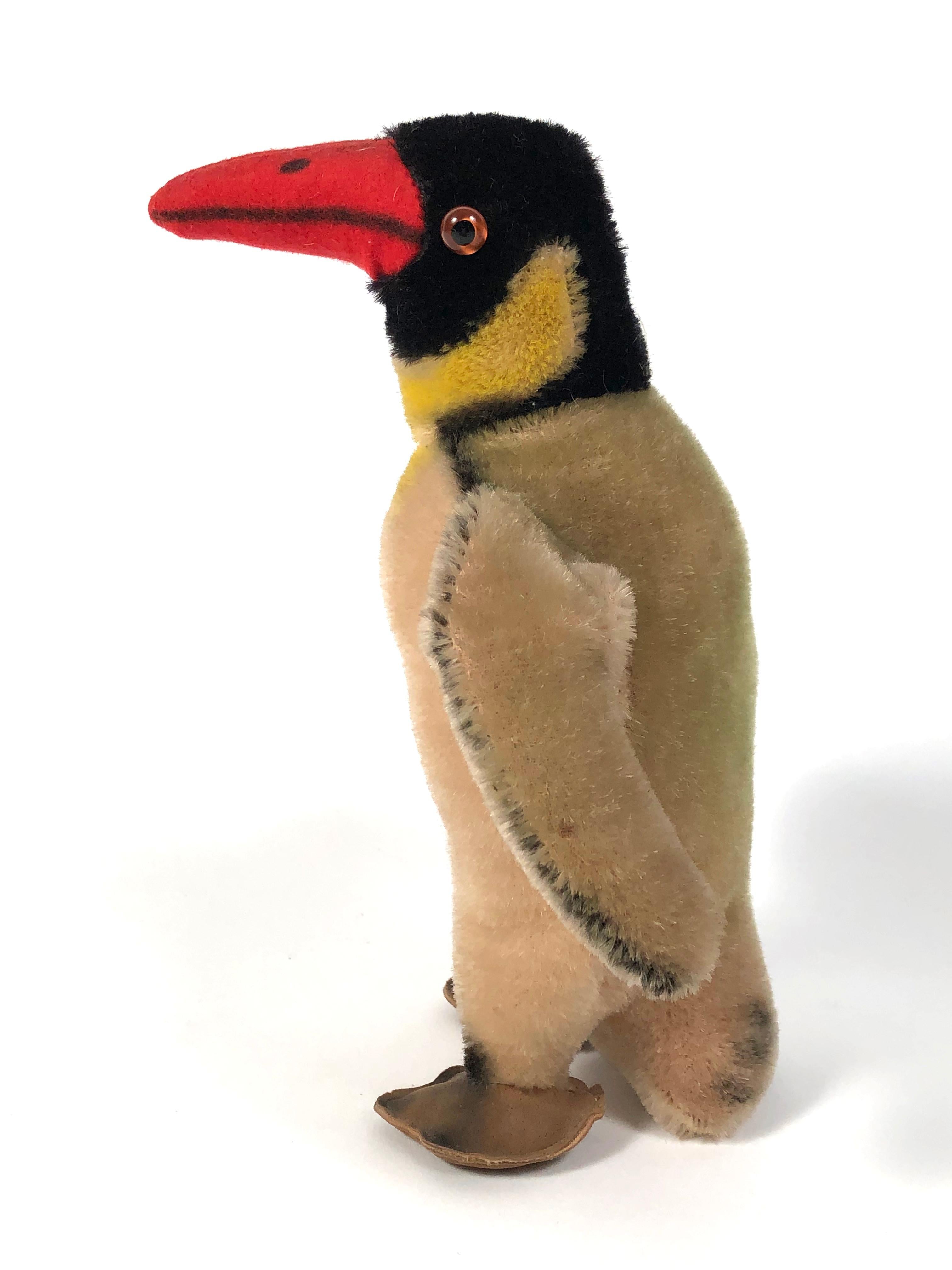 Vintage Steiff Penguin and Chick 2