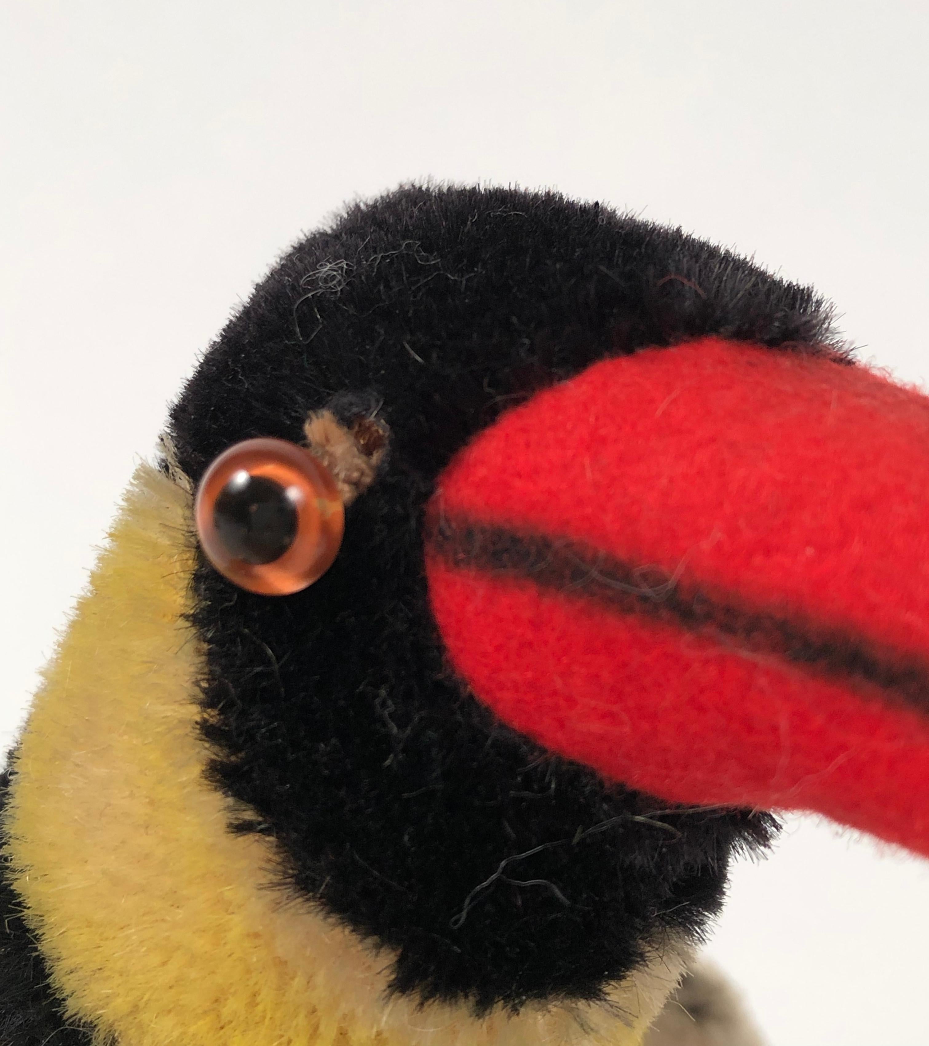 Mid-20th Century Vintage Steiff Penguin and Chick