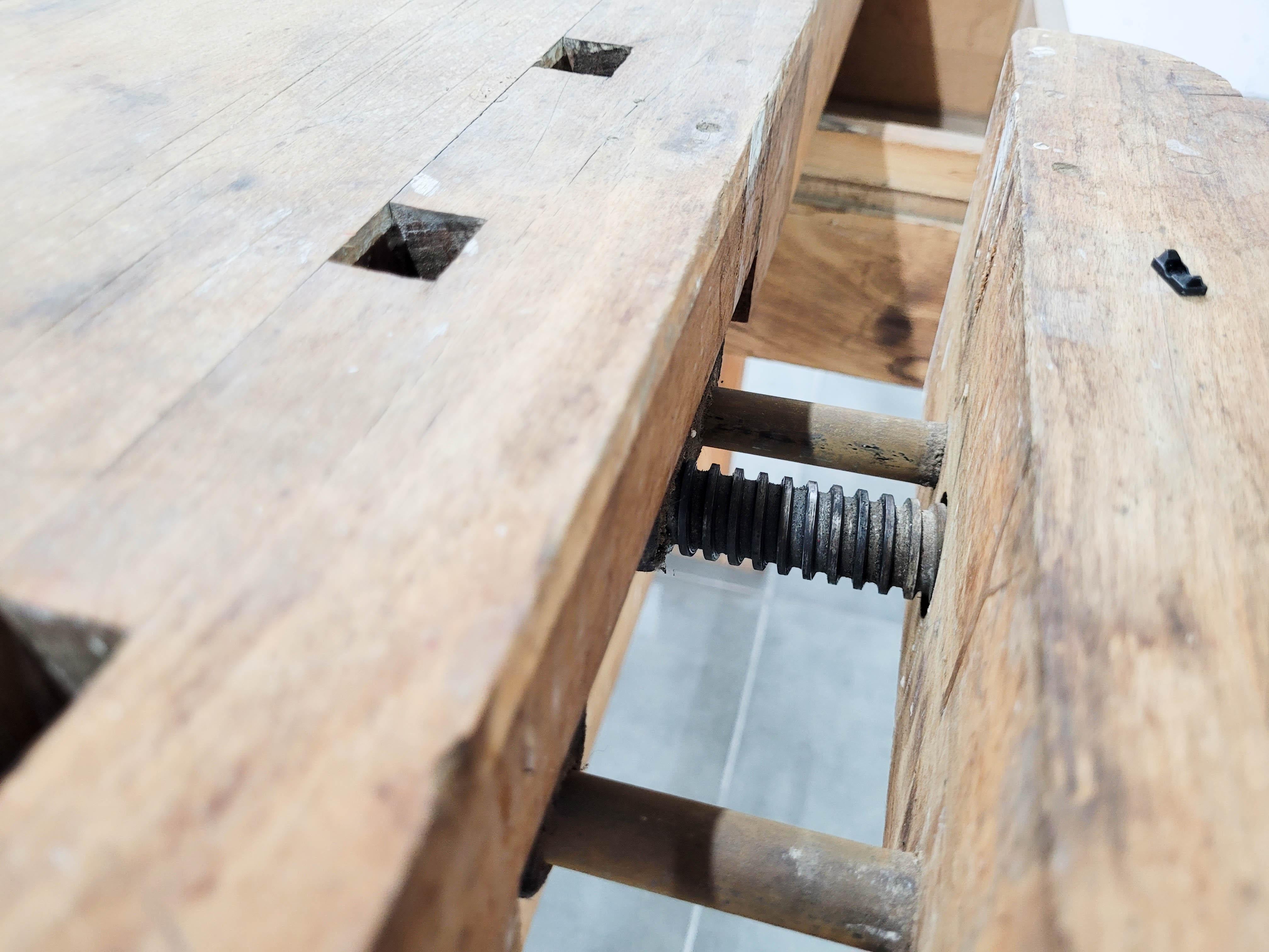 Vintage Steiner Carpenters Workbench, Germany, 1950s 1