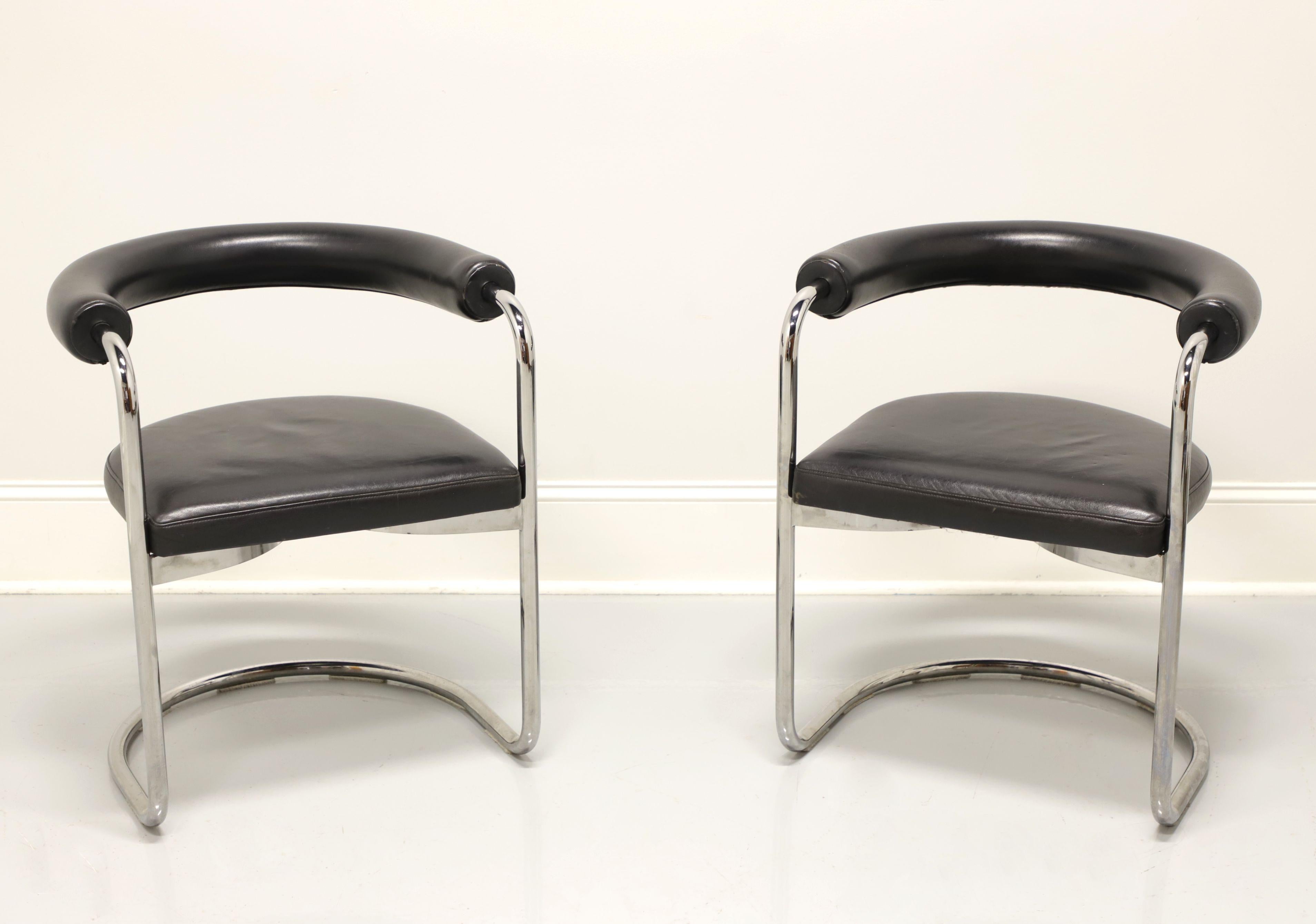 STENDIG Tubular Steel Cantilever Chairs - Pair 2