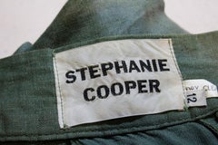 Vintage Stephanie Cooper Linen Skirt