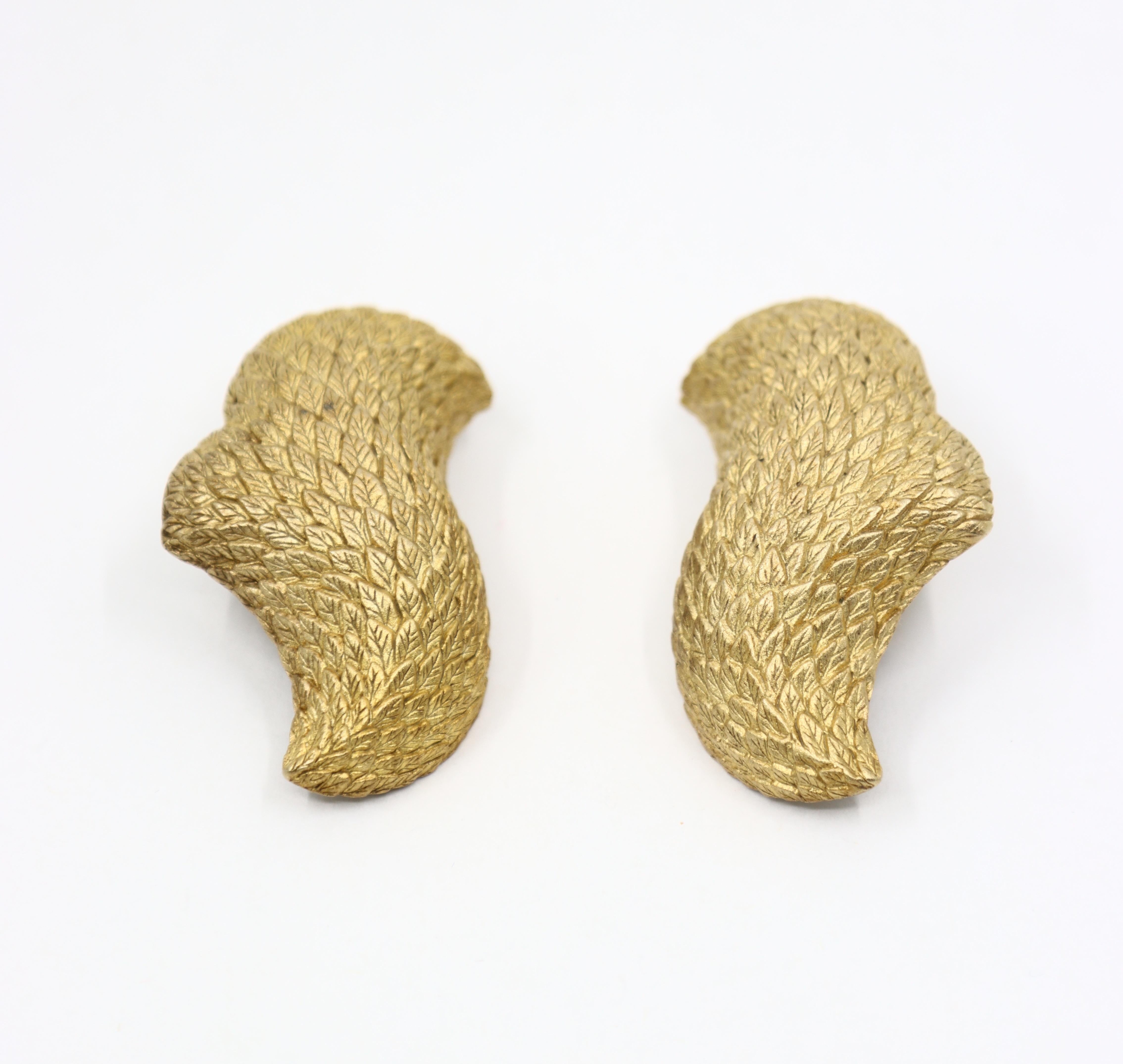 Donna Orecchini d'epoca Stephen Dureck in argento sterling e tonalità dell'oro in vendita
