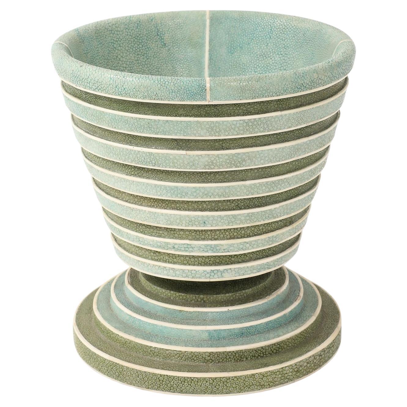 Galuchat Vases et récipients