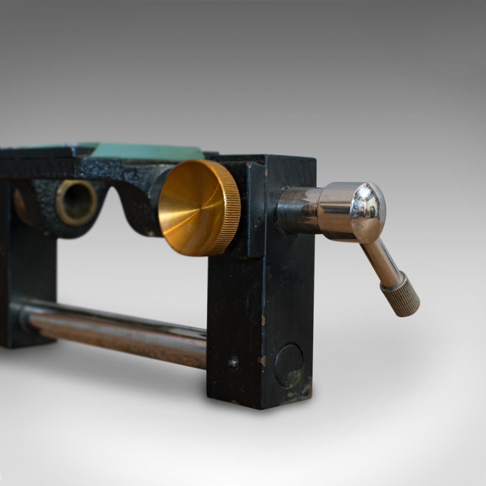 Mid-20th Century Vintage Stereoscope Bar Parallax, Scientific Instrument, JM Glauser, London For Sale