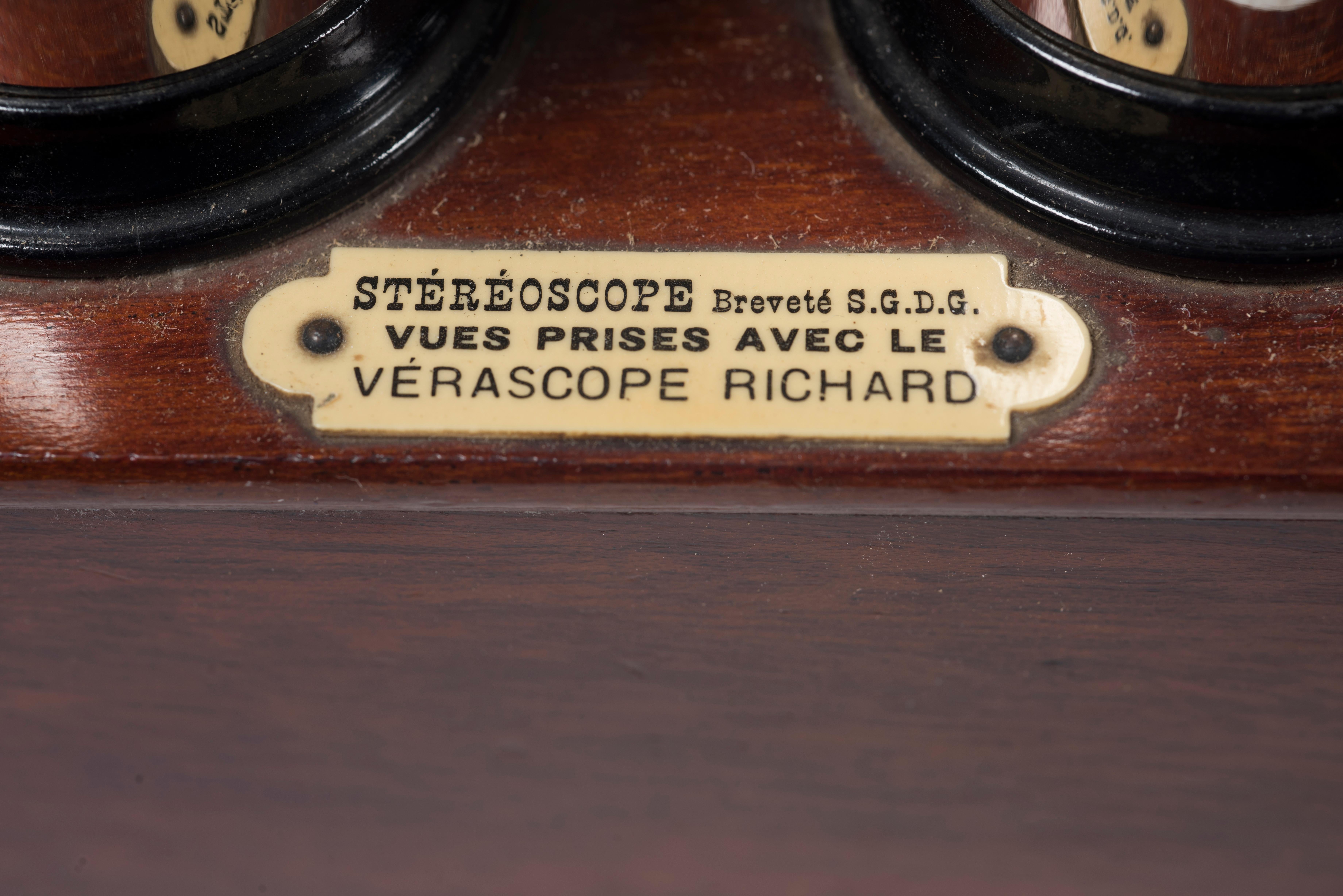 French Vintage Stereoscope by Verascope Richard, Early 20th Century