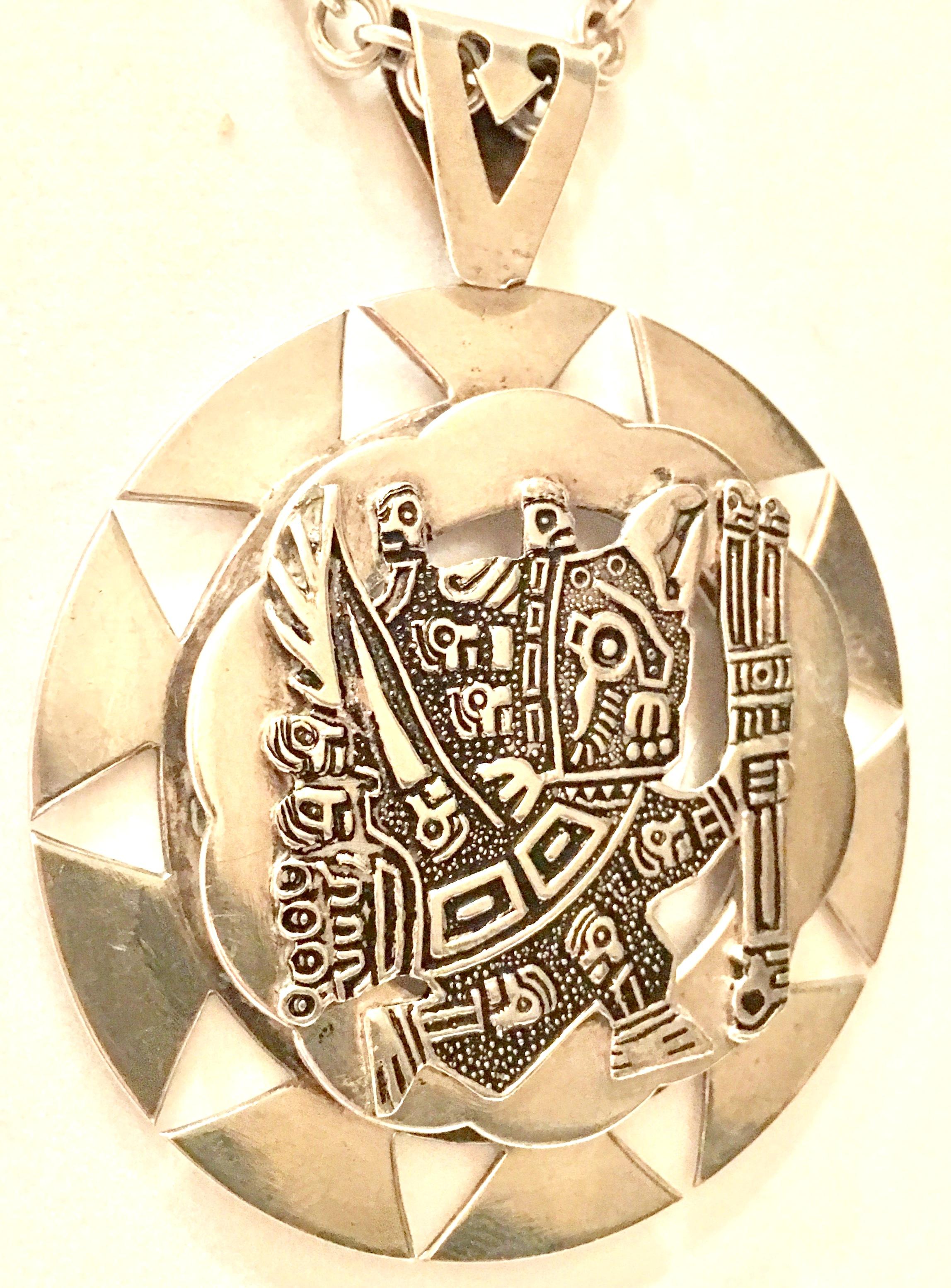 aztec sun necklace