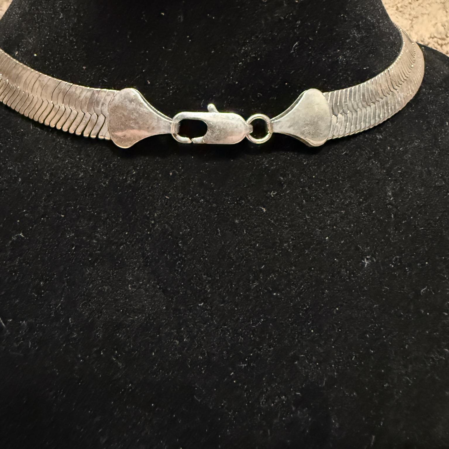 Collana d'epoca in sterling .925 Catena decorativa Gioielli da collezione in vendita 2