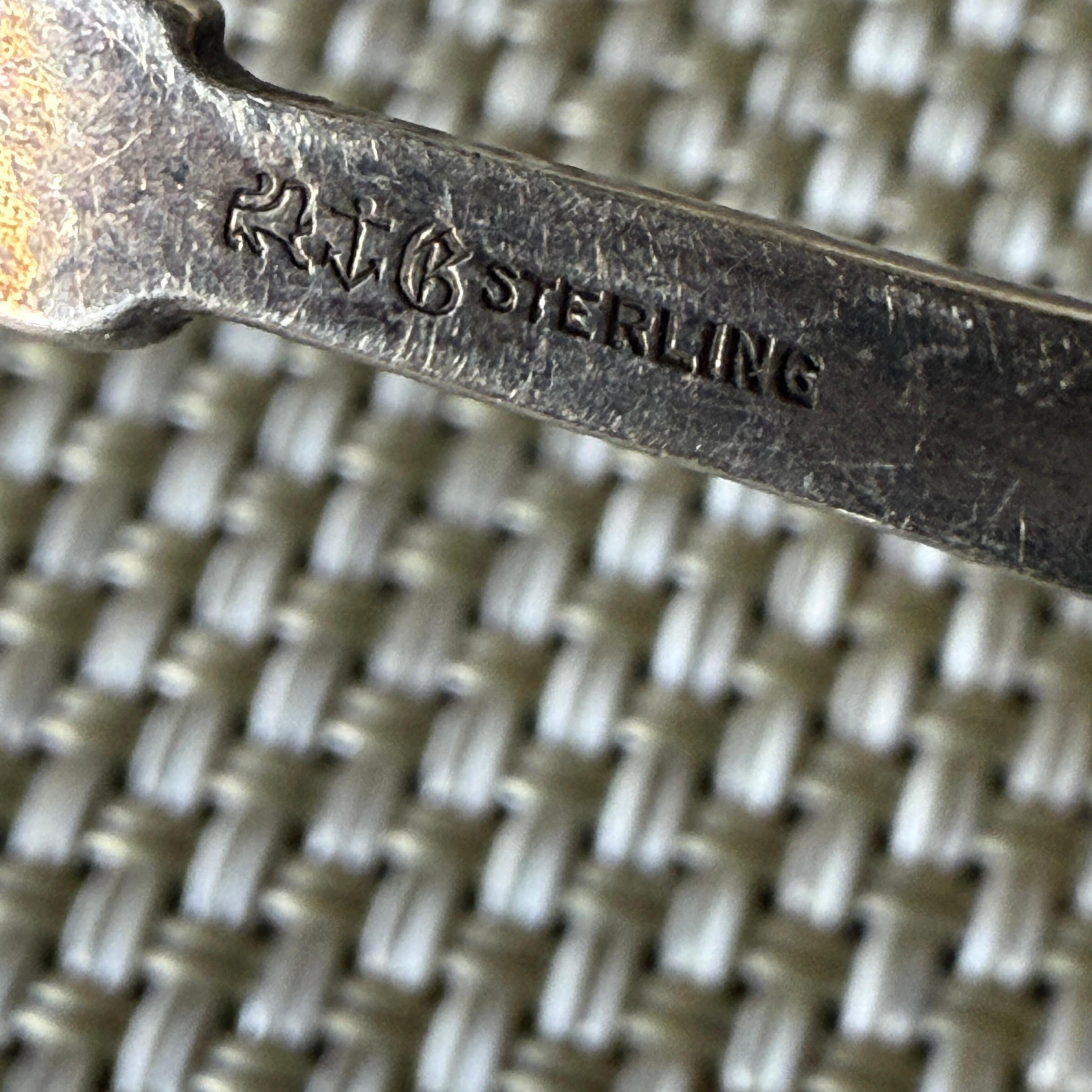Vintage Sterling Eis oder Zucker Tangas mit Claws gestempelt im Angebot 4
