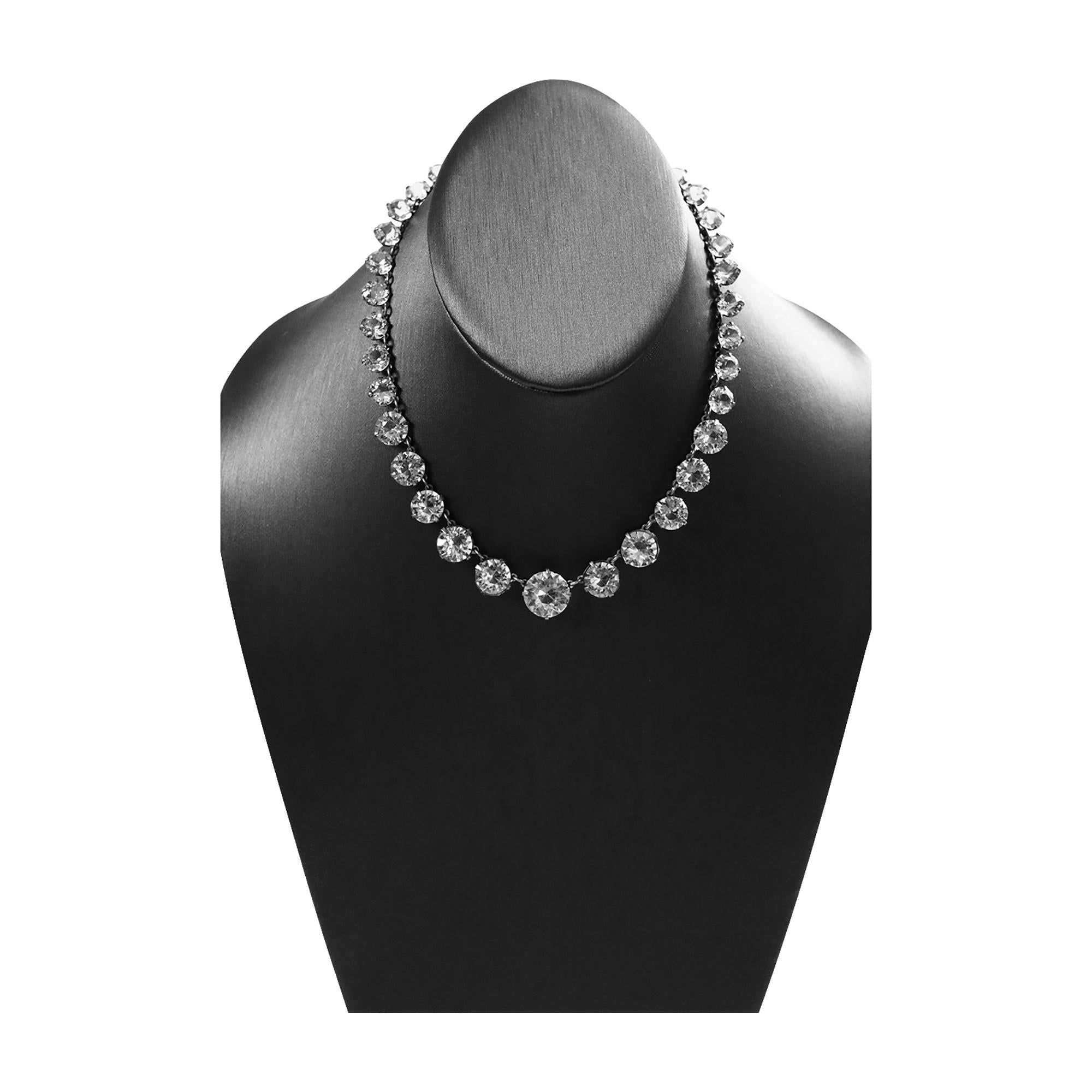 Collier vintage Enco Sterling ouvert dans le dos en vente 9