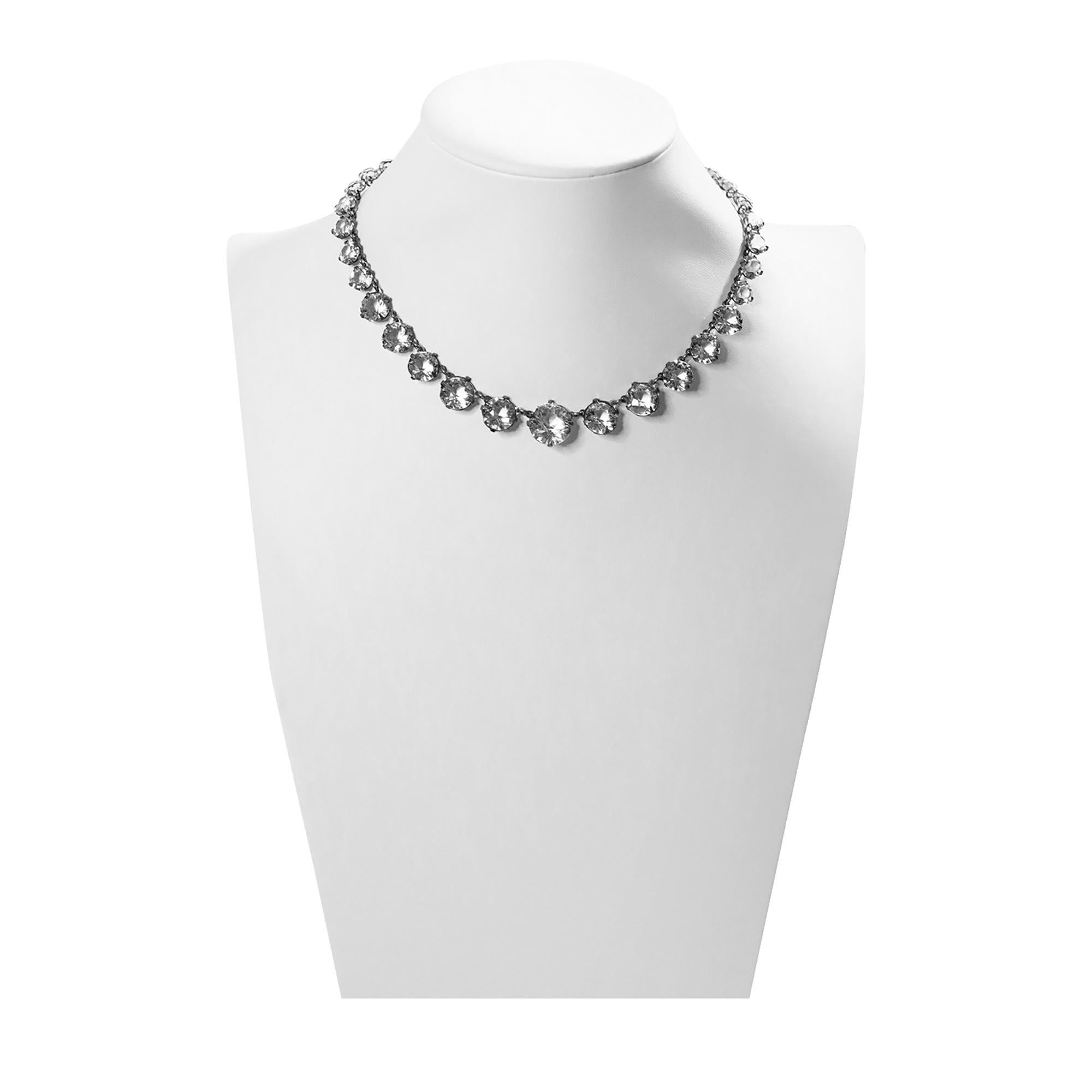 Collier vintage Enco Sterling ouvert dans le dos en vente 4