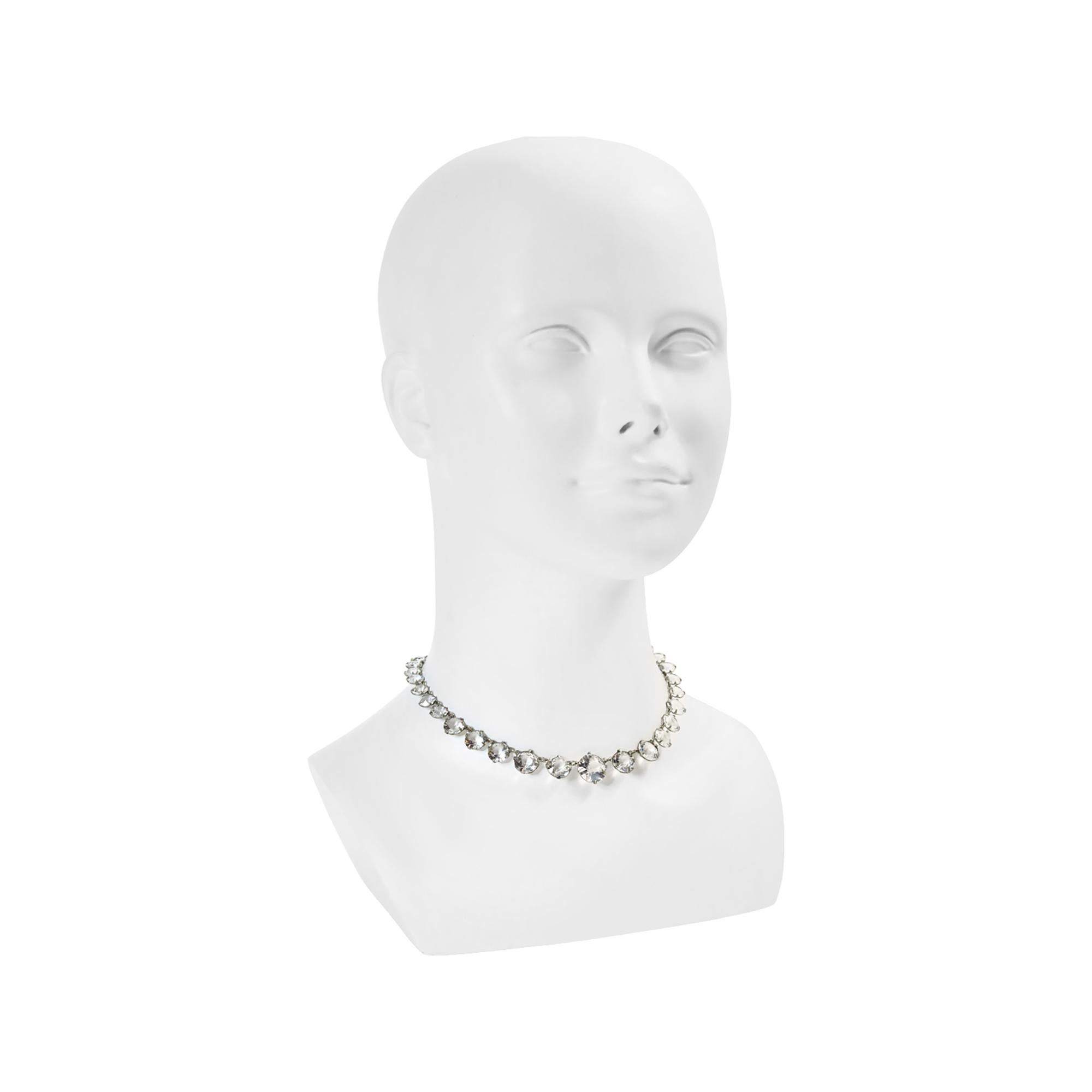 Collier vintage Enco Sterling ouvert dans le dos en vente 2