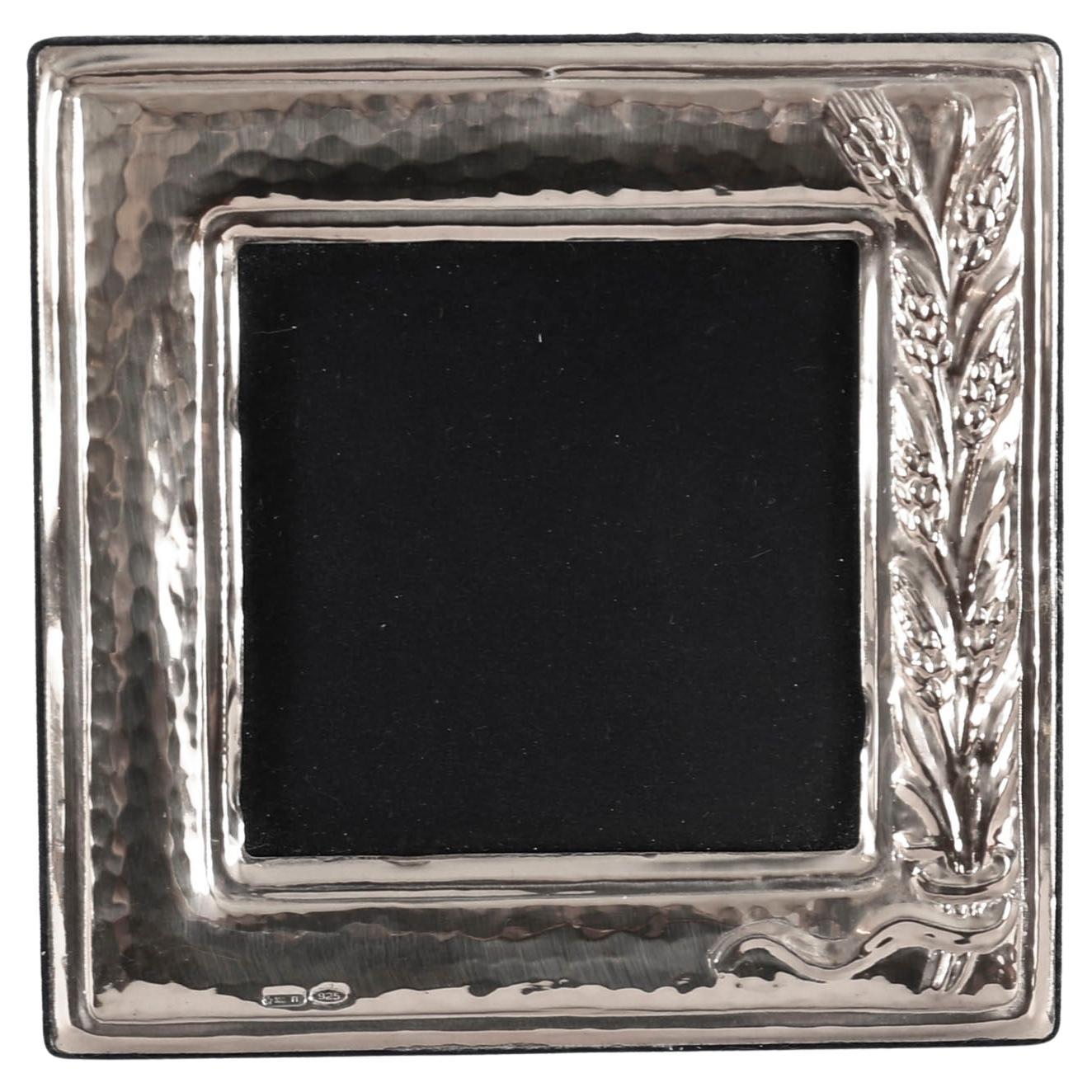Vintage Sterling Silber 925 Fotorahmen 9cm x 8,5cm 20. Jahrhundert im Angebot