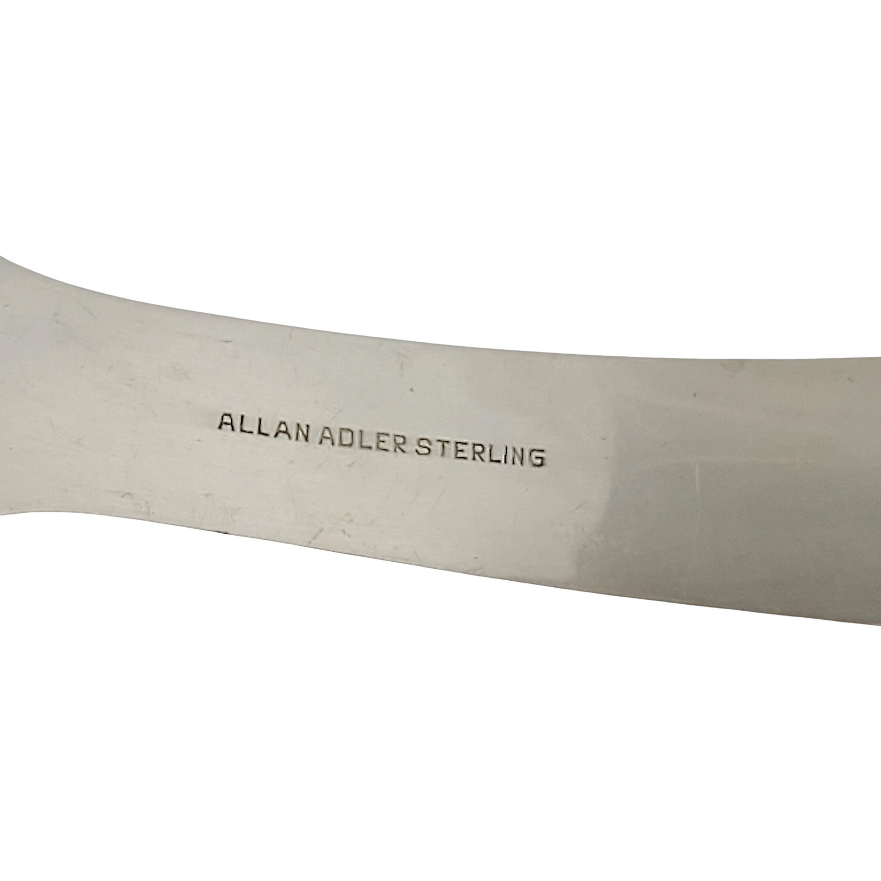 Sterling Silver Allan Adler Modern Spoon 3
