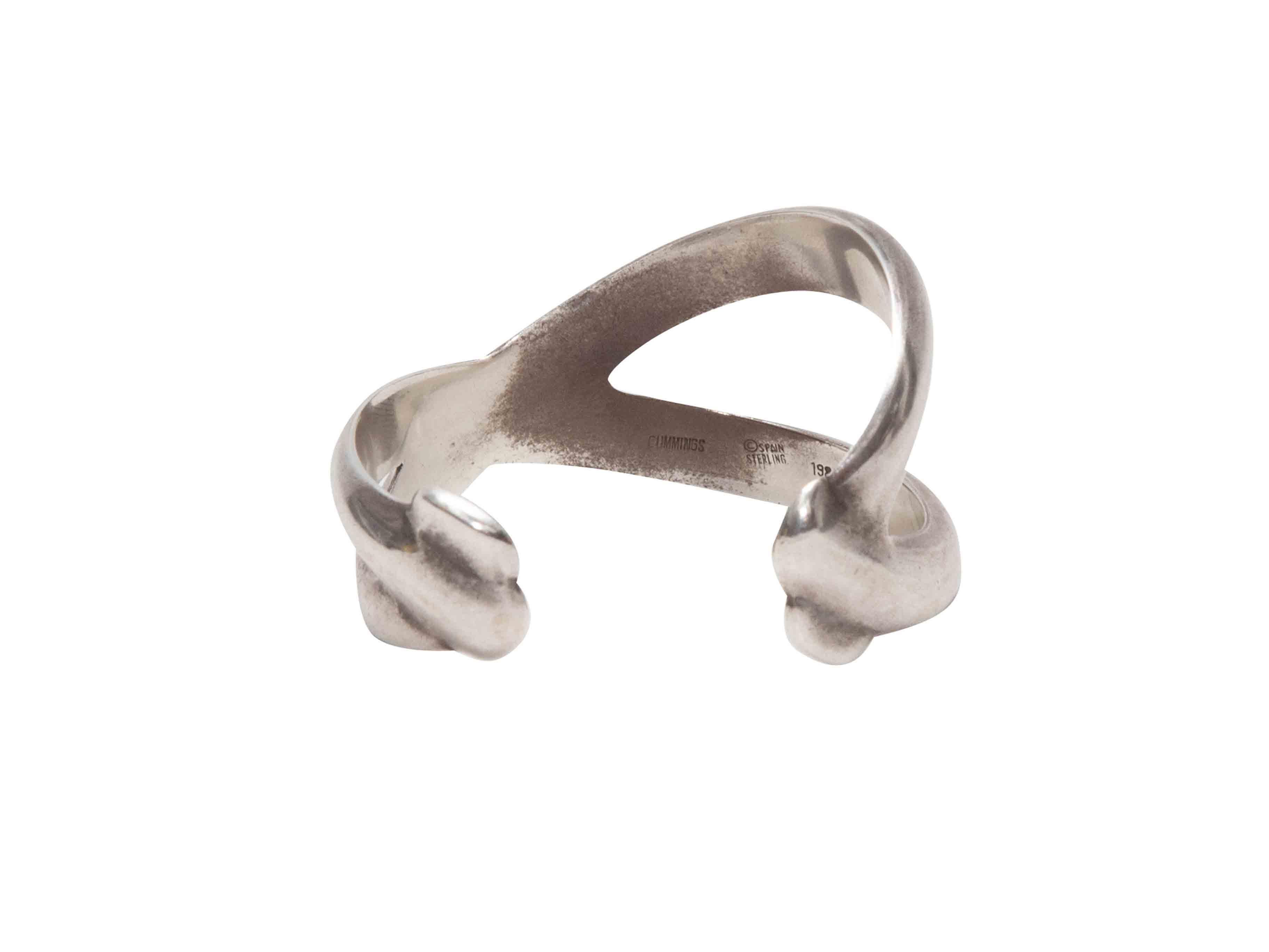Bracciale d'argento d'epoca Angela Cummings In condizioni buone in vendita a New York, NY