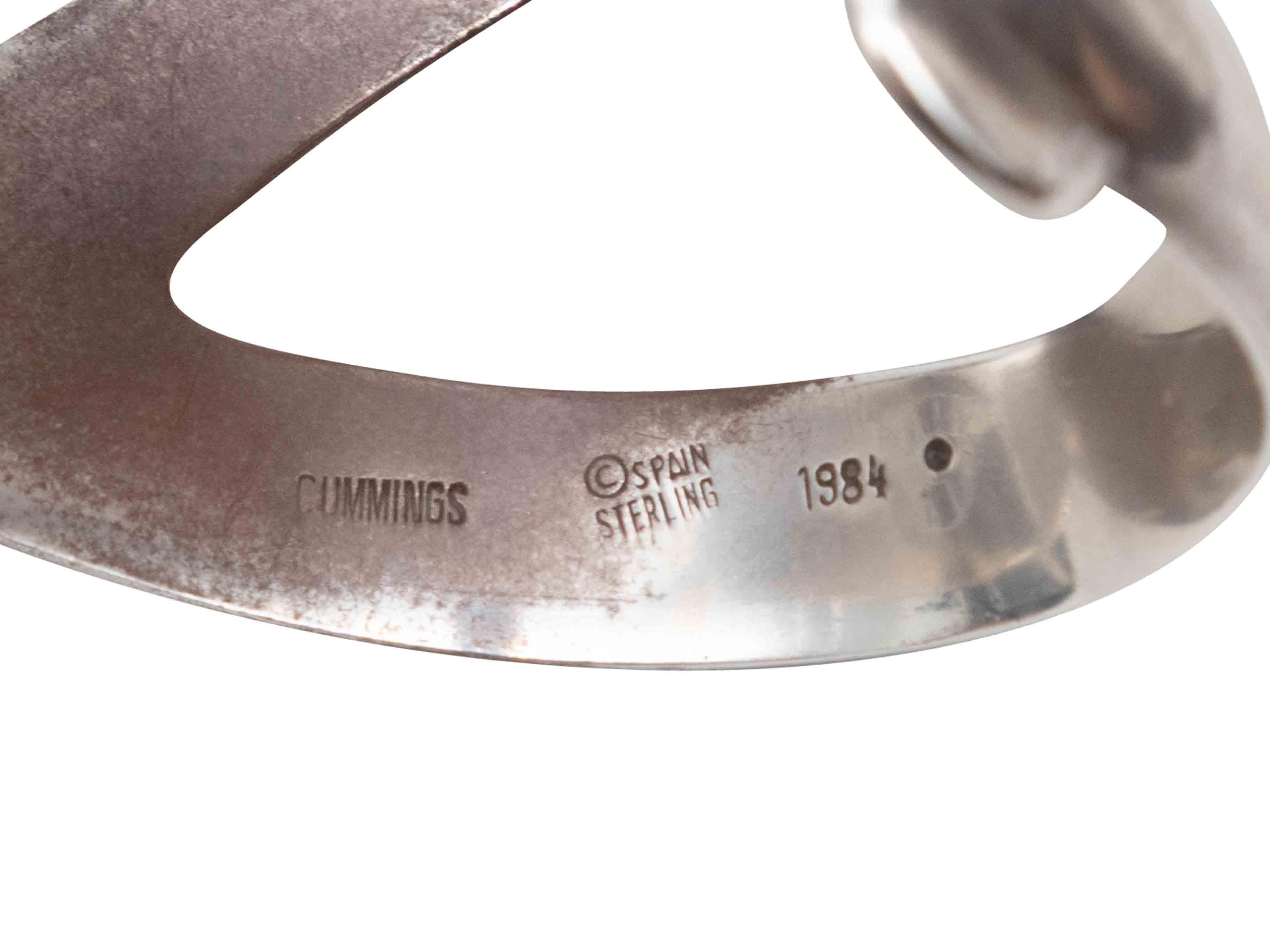 da uomo o donna Bracciale d'argento d'epoca Angela Cummings in vendita