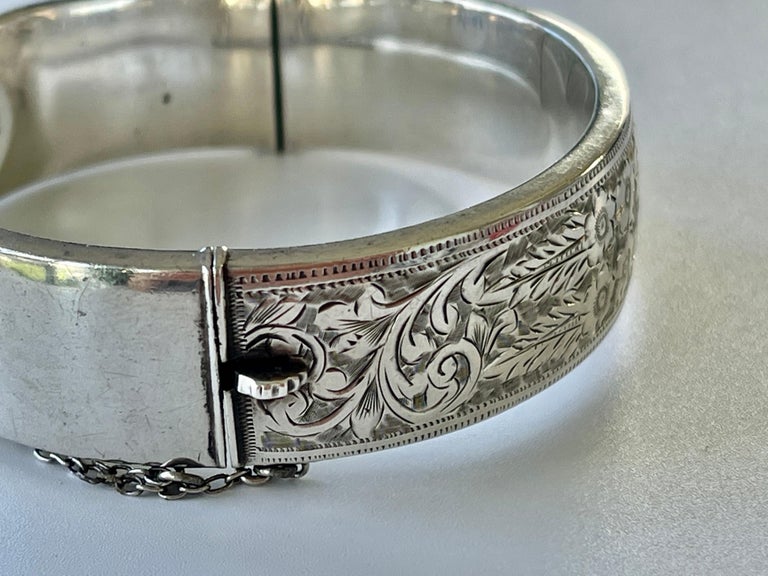 Antique silver bracelets for sale sales