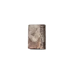 Vintage Sterling Silver Book Pill Box #19507