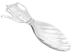 Vintage Sterling Silver Caddy Spoon