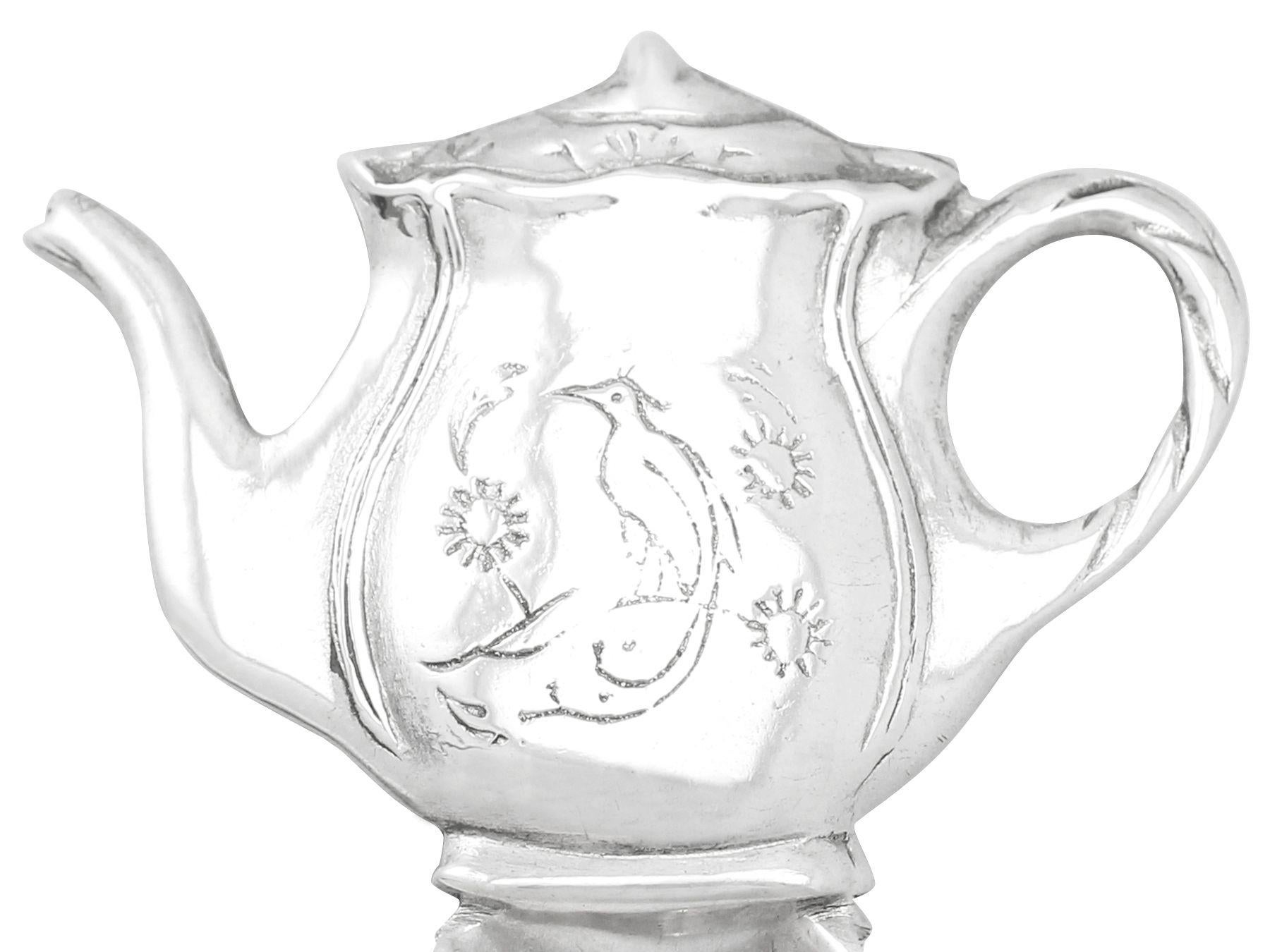 Cuchara caddy vintage de plata de ley en Excelente estado para la venta en Jesmond, Newcastle Upon Tyne