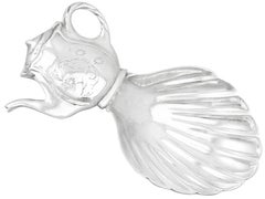 Vintage Sterling Silver Caddy Spoon