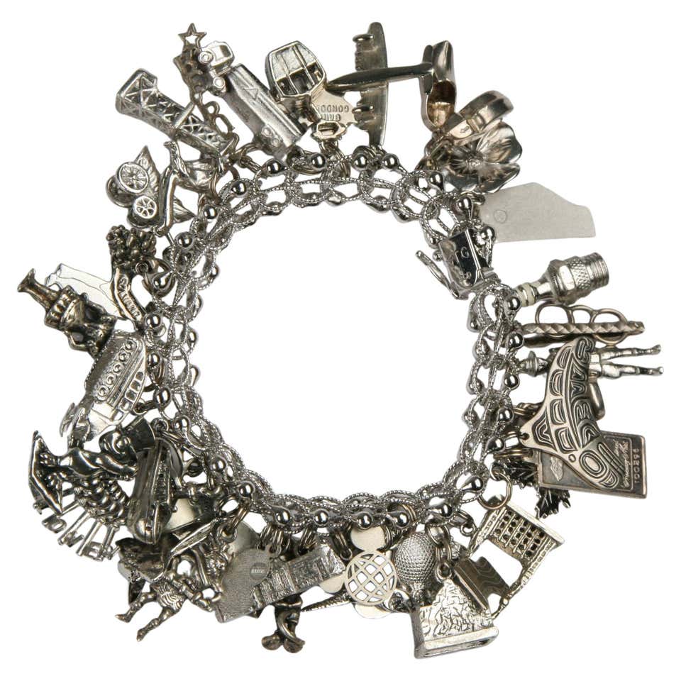 Vintage Silver Charms - 621 For Sale on 1stDibs | antique silver charms ...