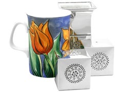 Vintage Sterling Silver Condiment Set Design Style (1972)