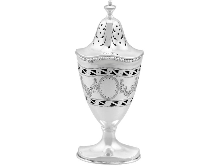 Vintage Sterling Silver Condiment Set For Sale at 1stDibs