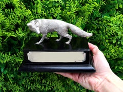 Vintage Sterling Silver Fox Ornament (1991)