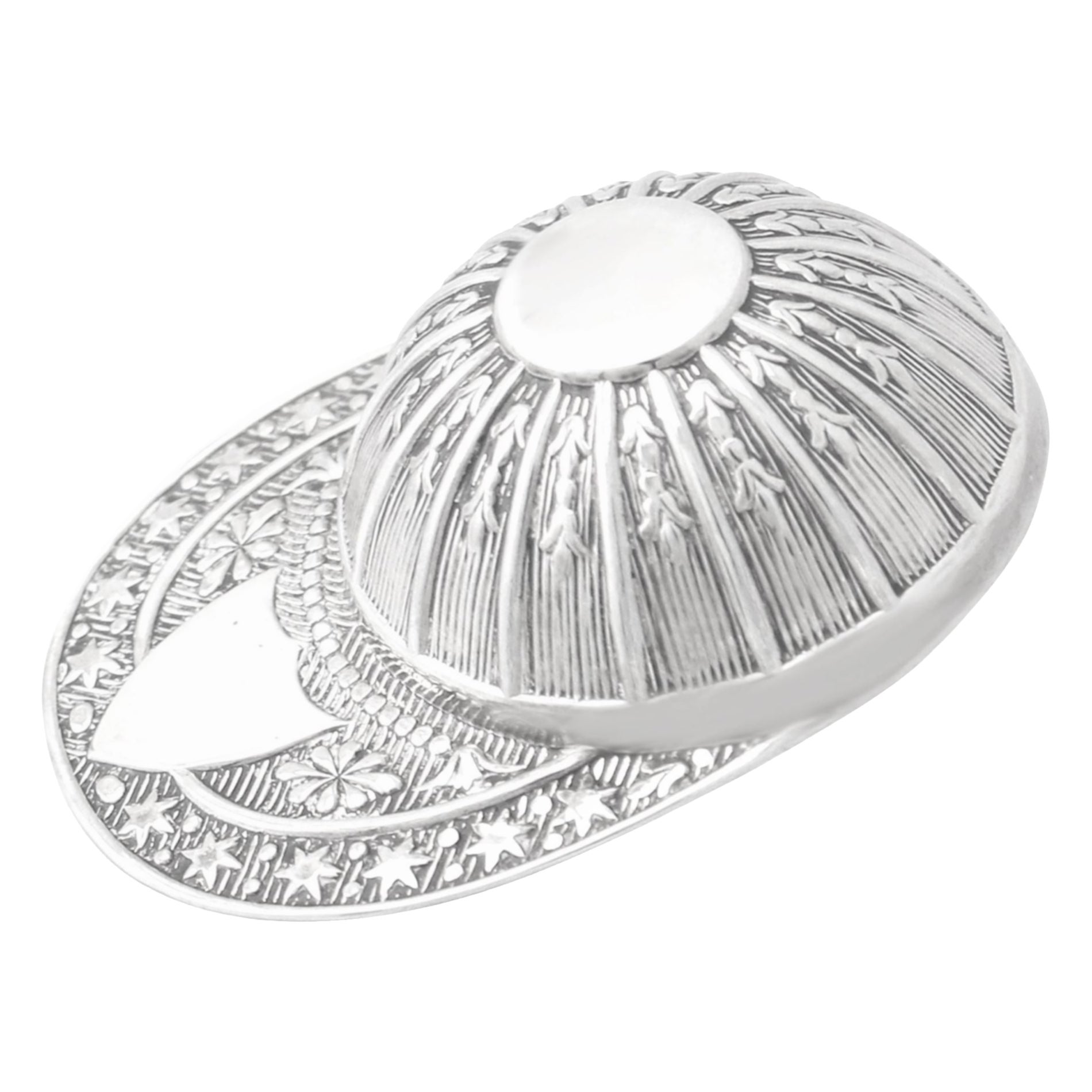 Cucchiaio d'argento d'epoca Jockey Cap Caddy (1974) in vendita